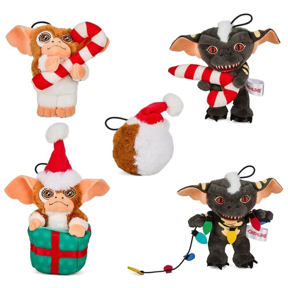 Gremlins 3" Plush Holiday Ornament Set, 5-Pack